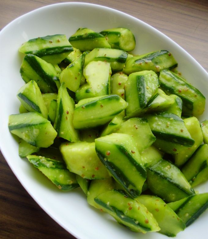 きゅうりだけ☆マスタード風味漬け by たかにゃん2 【クックパッド