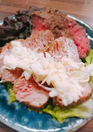 簡単♪美味しいわさび玉ねぎソース-レシピのメイン写真