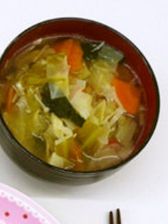 野菜たっぷりウィンナースープ@つくば市-レシピのメイン写真