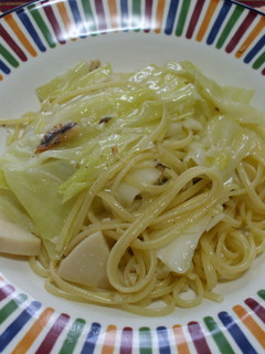 春キャベツとたけのこのアンチョビパスタ-レシピのメイン写真
