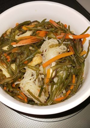 コストコ乾燥茎わかめの煮物-レシピのメイン写真