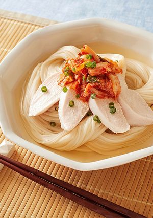 冷麺風白だしそうめん-レシピのメイン写真