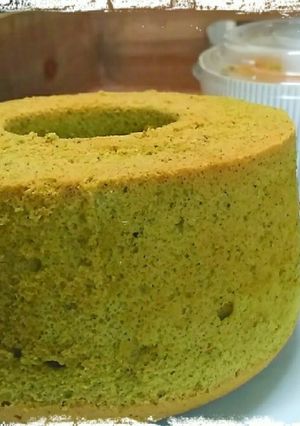 ふわふわっ｢お抹茶シフォンケーキ｣-レシピのメイン写真