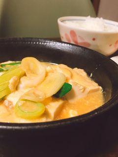豆腐とネギの卵とじ☆-レシピのメイン写真