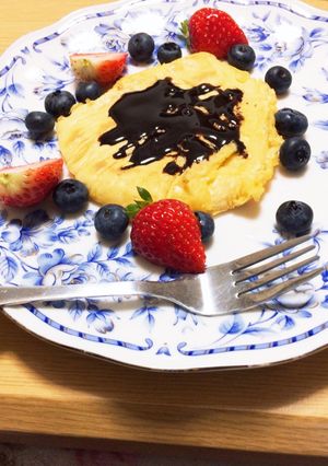 幸せのパンケーキ-レシピのメイン写真