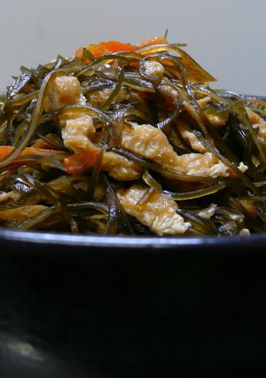 ☆なつかしい味☆きざみ昆布の煮物-レシピのメイン写真