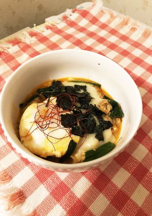チーズとろーり♡キムチ鍋の〆雑炊-レシピのメイン写真