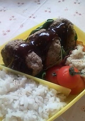 お弁当に☆おから入りハンバーグ-レシピのメイン写真