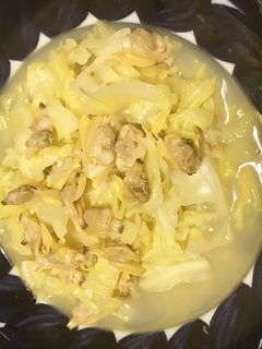 浅利とキャベツのバター風味炒め-レシピのメイン写真