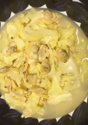 浅利とキャベツのバター風味炒め-レシピのメイン写真