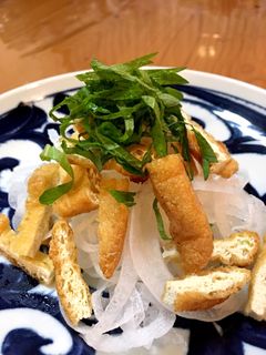 新たまねぎとカリカリお揚げのサラダ-レシピのメイン写真