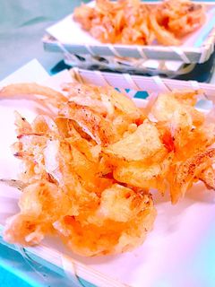 香ばしい!春✨桜えびと玉ねぎのかき揚げ-レシピのメイン写真