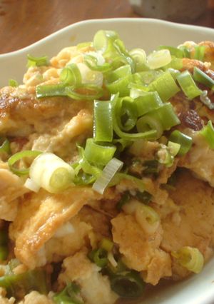 くっつかない卵炒り豆腐-レシピのメイン写真
