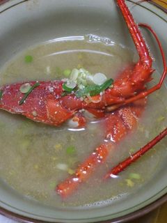 伊勢海老の頭の味噌汁-レシピのメイン写真