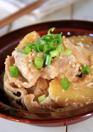 チーズでコク出し☆味噌肉じゃが-レシピのメイン写真