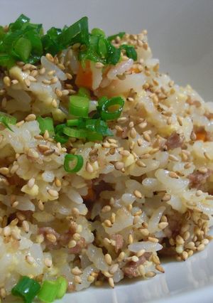 豆腐ｄｅもちもちチャーハン-レシピのメイン写真