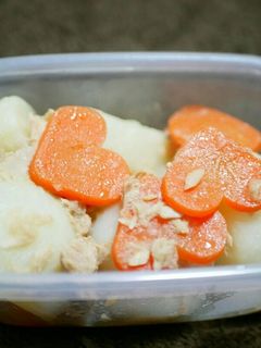 かぶとツナの煮物-レシピのメイン写真