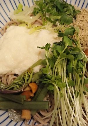 具だくさんのヘルシーおそば☆-レシピのメイン写真