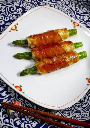 簡単!ちくわのチーズ肉巻き☆ベーコン-レシピのメイン写真