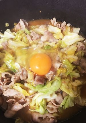 我が家の簡単回鍋肉〜卵添え〜-レシピのメイン写真