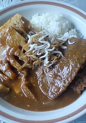 黒はんぺんの焼津風田舎カレー-レシピのメイン写真