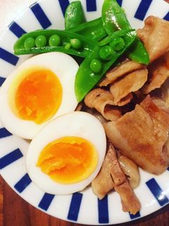 豚バラとゆで卵のかんたん煮-レシピのメイン写真