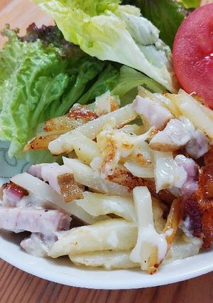 じゃがいもとベーコンのチーズ焼き-レシピのメイン写真