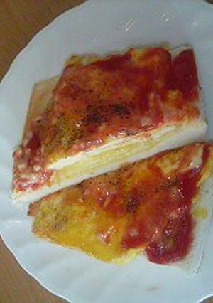 チーズＩＮオムトースト-レシピのメイン写真