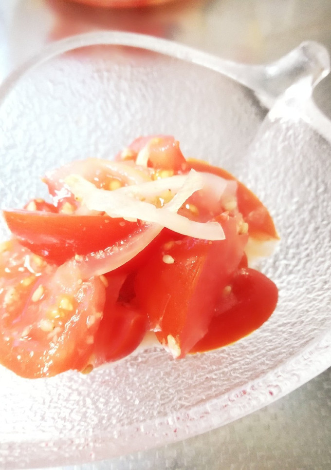 トマトのあっさり和え物-レシピのメイン写真