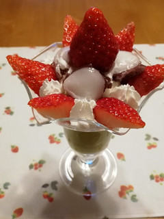 和風イチゴパフェ-レシピのメイン写真