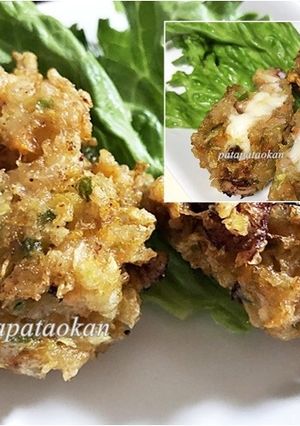 イカゲソとチーズの揚げボール-レシピのメイン写真