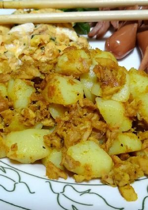 お弁当に♪ツナマヨカレーおじゃが-レシピのメイン写真