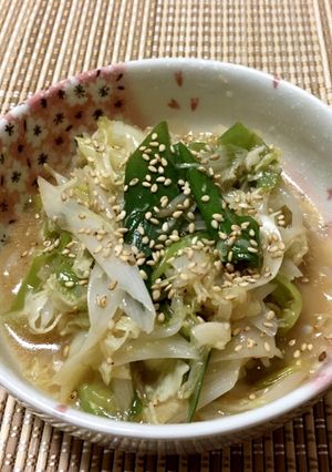 超簡単！野菜三種ナムル✨レンジでお手軽！-レシピのメイン写真