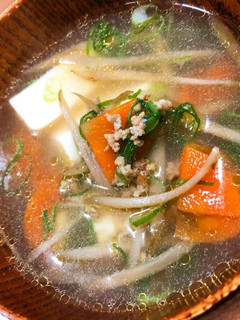 ❃ お肉とごぼうのスープ ❃-レシピのメイン写真