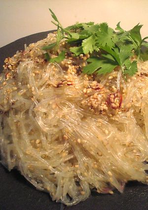 超簡単！ごまたっぷり春雨和え麺-レシピのメイン写真
