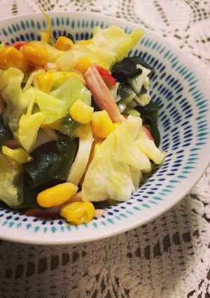 簡単！美味しい！やみつき無限キャベツ！-レシピのメイン写真