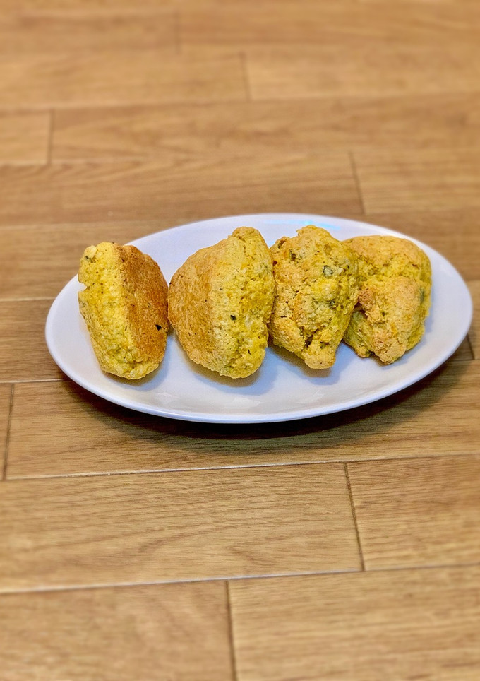 かぼちゃの煮物とHMの超簡単スコーン-レシピのメイン写真