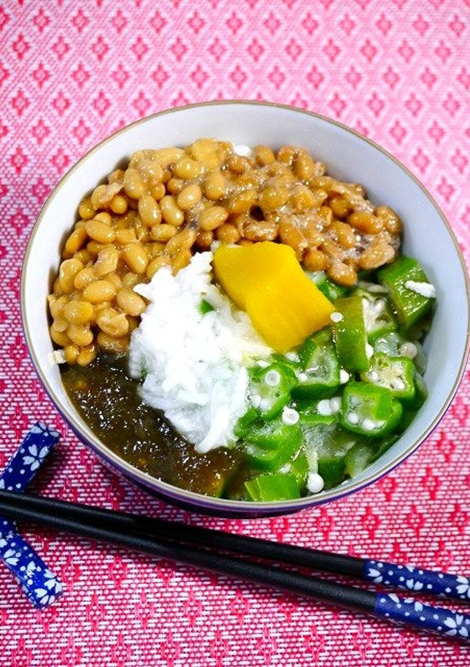 簡単！ゆず胡椒☆ねばねば丼-レシピのメイン写真