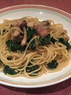 燻製うなぎの和風スパゲティ-レシピのメイン写真