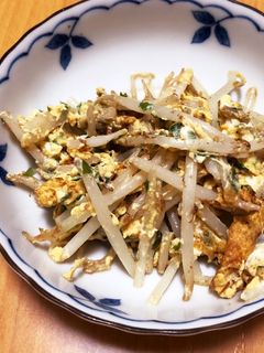 もやしと卵の炒め物-レシピのメイン写真