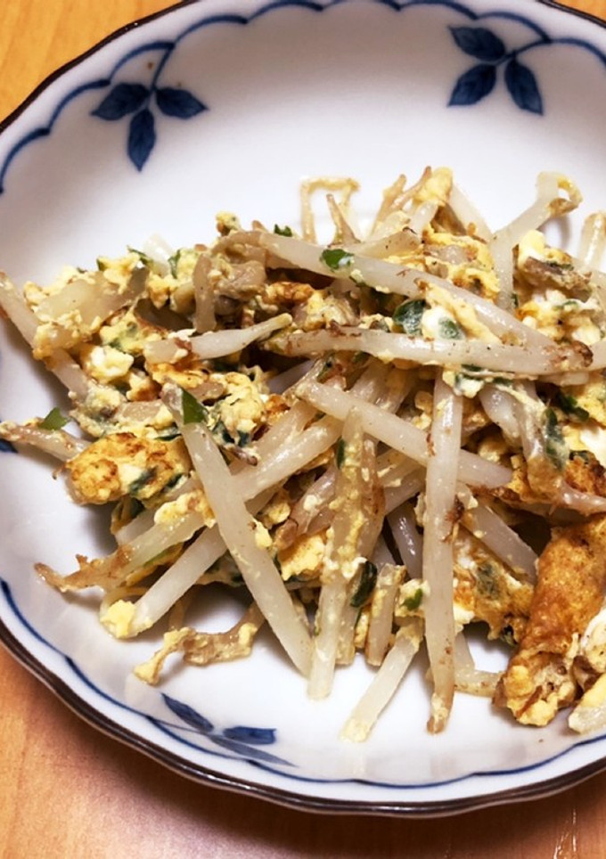 もやしと卵の炒め物-レシピのメイン写真