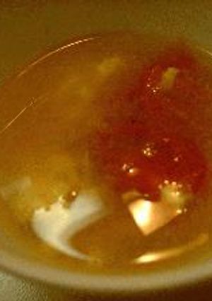 卵とトマトのスープ-レシピのメイン写真