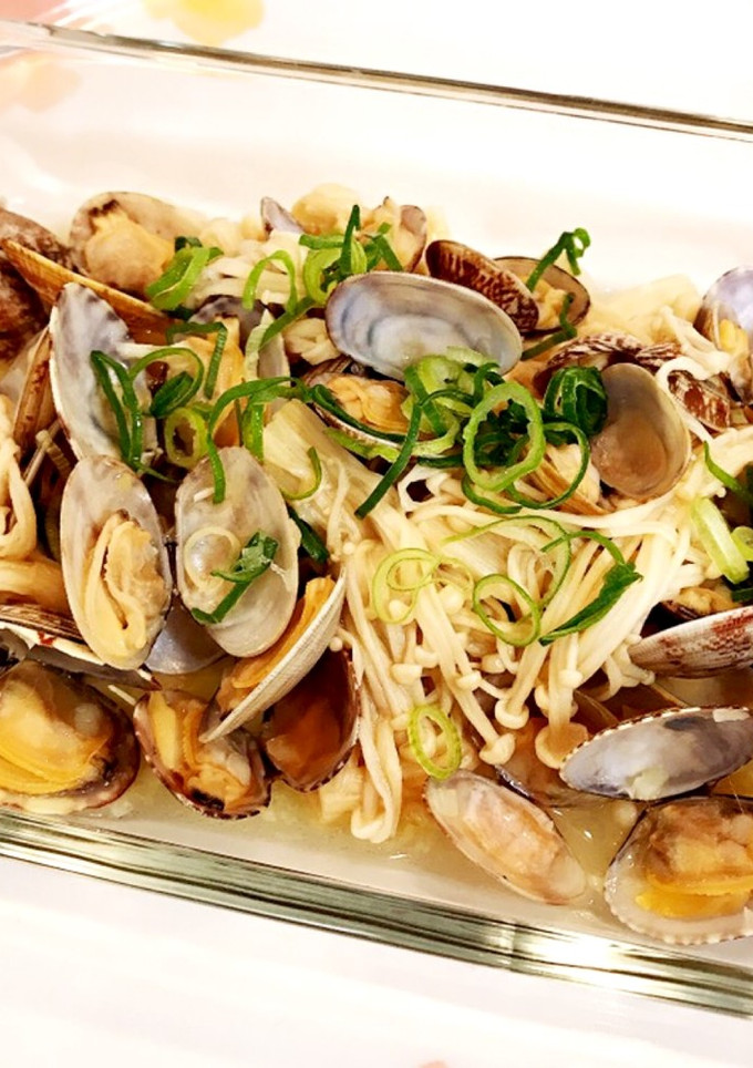 あさりとえのきのバター醤油♡-レシピのメイン写真