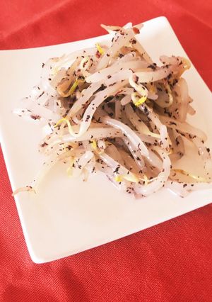簡単もやしゆかり風味-レシピのメイン写真