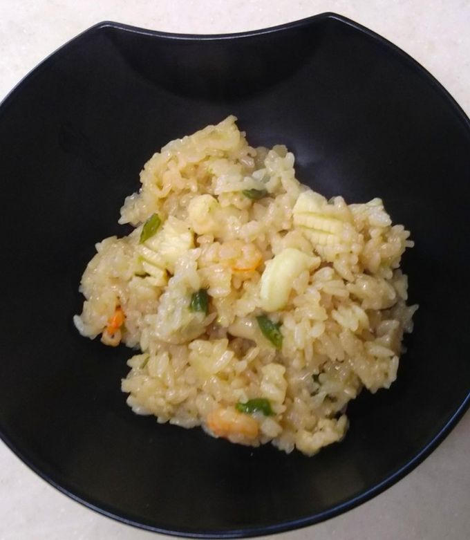 シーフードミックスで中華風炊き込みご飯-レシピのメイン写真