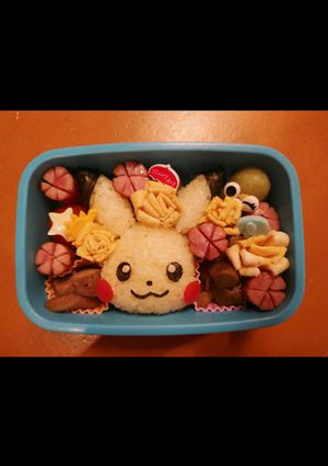 ポケモン　ピカチュウ　キャラ弁-レシピのメイン写真