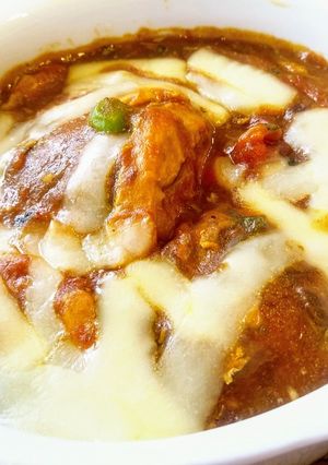 サバ水煮缶のトマトカレーチーズ焼き-レシピのメイン写真