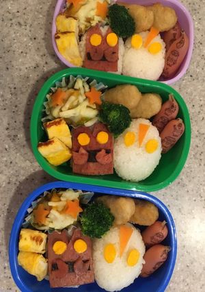 キャラ弁 ＊ ウルトラマン バルタン星人-レシピのメイン写真