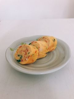 カニカマ入り卵焼き♡お弁当に-レシピのメイン写真