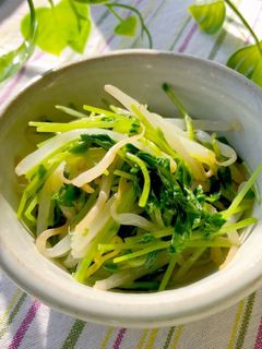 豆苗ともやしのナムル-レシピのメイン写真